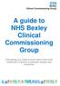 A guide to NHS Bexley Clinical Commissioning Group
