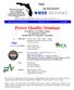 Power Quality Seminar Presented by Your PE/IA Chapter in conjunction with the Florida Electric Cooperatives Association
