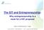 The EIT and Entrepreneurship: s