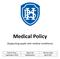 Medical Policy. (Supporting pupils with medical conditions)