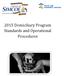 2015 Domiciliary Program Standards and Operational Procedures