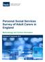 Personal Social Services Survey of Adult Carers in England. Methodology and Further Information