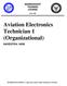 Aviation Electronics Technician 1 (Organizational)