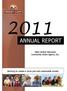 ANNUAL REPORT. West Central Wisconsin Community Action Agency, Inc. Working to create a more just and sustainable society