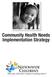 Community Health Needs Implementation Strategy