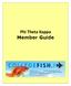 Phi Theta Kappa Member Guide
