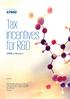 Tax incentives for R&D