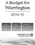 A Budget for Warrington