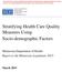Stratifying Health Care Quality Measures Using Socio-demographic Factors