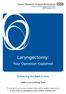 Laryngectomy: Your Operation Explained. Delivering the best in care. UHB is a no smoking Trust