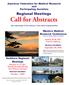 American Federation for Medical Research and Participating Societies. Regional Meetings. Call for Abstracts