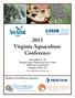 2013 Virginia Aquaculture Conference