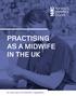 Practising as a midwife in the UK