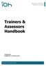 Trainers & Assessors Handbook TMAN0102 Published: 4 October 2013