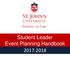Student Leader Event Planning Handbook