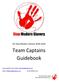 Team Captains Guidebook