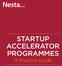 STARTUP ACCELERATOR PROGRAMMES A Practice Guide