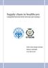 Supply chain in healthcare