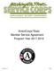 AmeriCorps*State Member Service Agreement Program Year