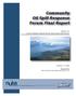 Community Oil Spill Response Forum Final Report
