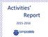 2015/2016. Activities Report