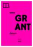 II EDITION GR ANT. The FRAGMENTS. Production