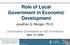 Role of Local Government in Economic Development
