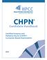 CHPN. Candidate Handbook. Certified Hospice and Palliative Nurse (CHPN ) Computer Based Examination