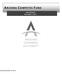 ARIZONA COMPETES FUND. Annual Report November 1, 2014