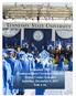 December 2017 Commencement Ceremony Bulletin Gentry Center Complex Saturday, December 9, :00 A.M.