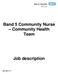 Band 5 Community Nurse Community Health Team