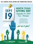 GIVING DAY. get up & give! NORTH TEXAS. September 19, am - Midnight 2013 NORTH TEXAS GIVING DAY MARKETING TOOLKIT