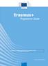 Erasmus+ Programme Guide