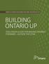 MINISTRY OF ECONOMIC DEVELOPMENT, EMPLOYMENT AND INFRASTRUCTURE BUILDING ONTARIO UP DISCUSSION GUIDE FOR MOVING ONTARIO FORWARD OUTSIDE THE GTHA