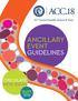 ANCILLARY EVENT GUIDELINES