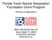 Florida Youth Soccer Association Foundation Grant Program