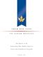 The Report of the. Independent Blue Ribbon Panel on. Grant and Contribution Programs