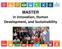 MASTER in Innovation, Human Development, and Sustainability