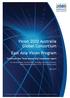 Vision 2020 Australia Global Consortium East Asia Vision Program