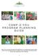 Camp-2-You Program Planning Guide