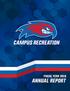 CAMPUS RECREATION. Fiscal Year 2016 ANNUAL REPORT