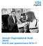 Annual Organisational Audit (AOA) End of year questionnaire