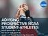 ADVISING PROSPECTIVE NCAA STUDENT-ATHLETES. NACAC Webinar, May 17, 2017 Nick Sproull, Ed.D., NCAA (IN) Jennifer J.T. Thomas, Maybeck High School (CA)