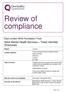 Review of compliance. Adult Mental Health Services Tower Hamlets Directorate. East London NHS Foundation Trust. London. Region: