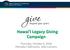 Hawai i Legacy Giving Campaign. Thursday, October 6, 2016 Pōmaika i Ballrooms, Dole Cannery