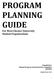 PROGRAM PLANNING GUIDE For West Chester University Student Organizations