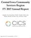 Central Iowa Community Services Region FY 2017 Annual Report