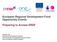 European Regional Development Fund Opportunity Events