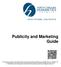Publicity and Marketing Guide