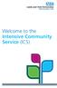 Welcome to the Intensive Community Service (ICS)